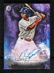 Rafael Devers [Purple] #PA-RD Baseball Cards 2016 Bowman Inception Prospect Autographs Prices