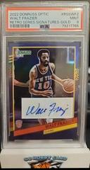 Walt Frazier [Gold] #RSS-WFZ Basketball Cards 2022 Panini Donruss Optic Retro Series Signatures Prices