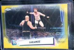 Sheamus [Gold Refractor] Wrestling Cards 2021 Topps Chrome WWE Image Variations Prices