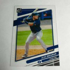 Alex Bregman #1 Baseball Cards 2021 Panini Chronicles Clearly Donruss Prices