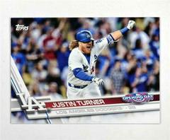 Justin Turner #4 Baseball Cards 2017 Topps Opening Day Prices