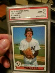 Jim Hunter #6 Baseball Cards 1979 Burger King Yankees Prices