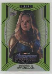 Brie Larson as Captain Marvel [Green Quartz] #150 Marvel 2022 Allure Prices