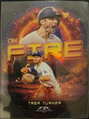 Trea Turner #EF-17 Baseball Cards 2022 Topps Fire En Fuego Prices
