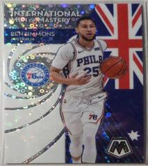 Ben Simmons Basketball Cards 2019 Panini Mosaic International Men of Mastery Prices