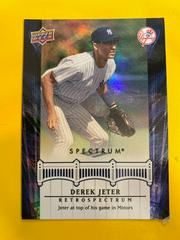 Derek Jeter #DJ6 Baseball Cards 2008 Upper Deck Spectrum Jeter Retrospectrum Prices