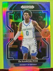 De'Aaron Fox [Silver] Basketball Cards 2022 Panini Prizm Draft Picks Prices
