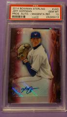 Jeff Hoffman [Magenta Refractor] Baseball Cards 2014 Bowman Sterling Prospect Autograph Prices