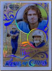 Justin Herbert [Stardust] #KC-4 Football Cards 2022 Panini Illusions King Of Prices