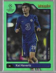 Kai Havertz [Neon Green Refractor] #74 Soccer Cards 2021 Topps Chrome UEFA Champions League Prices