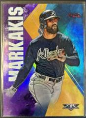Nick Markakis [Purple] #12 Baseball Cards 2019 Topps Fire Prices