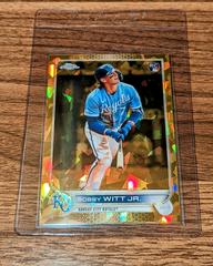 Bobby Witt Jr. [Gold] #72 Baseball Cards 2022 Topps Chrome Sapphire Prices