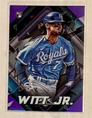 Bobby Witt Jr. [Purple] #198 Baseball Cards 2022 Topps Fire Prices