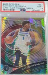 Anthony Edwards [Asia Red Yellow Green] #101 Basketball Cards 2020 Panini Spectra Prices
