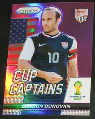 Landon Donovan [Purple Prizm] Soccer Cards 2014 Panini Prizm World Cup Captains Prices