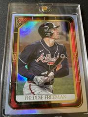 Freddie Freeman [Red] #29 Baseball Cards 2021 Topps Gallery Prices