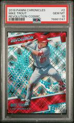 Mike Trout [Cosmic] Baseball Cards 2018 Panini Chronicles Revolution Prices