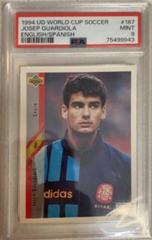 Josep Guardiola [English, Spanish] Soccer Cards 1994 Upper Deck World Cup Soccer Prices