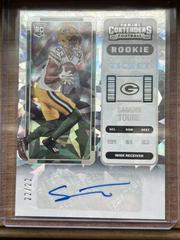Samori Toure [Autograph Cracked Ice Ticket] Football Cards 2022 Panini Contenders Prices