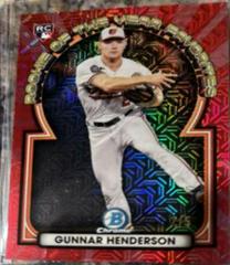 Gunnar Henderson [Red] #65 Baseball Cards 2023 Bowman Prices