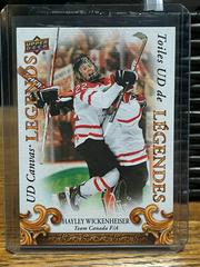 Hayley Wickenheiser #CL-13 Hockey Cards 2023 Upper Deck Tim Hortons Legends UD Canvas Legends Prices
