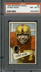 Laurie Niemi Football Cards 1952 Bowman Small Prices