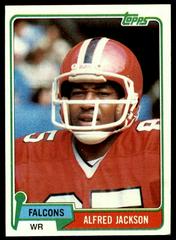 Alfred Jackson #106 Football Cards 1981 Topps Prices