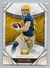 Jordy Nelson [Holo Gold] #35 Football Cards 2016 Panini Crown Royale Prices