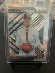 Michael Porter Jr. [Fast Break] Basketball Cards 2018 Panini Prizm Luck of the Lottery Prices