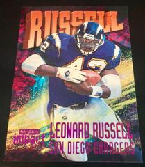 Leonard Russell [Rave] #171 Football Cards 1997 Skybox Impact Prices
