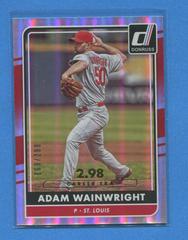 Adam Wainwright [Career Stat Line] #133 Baseball Cards 2016 Panini Donruss Prices