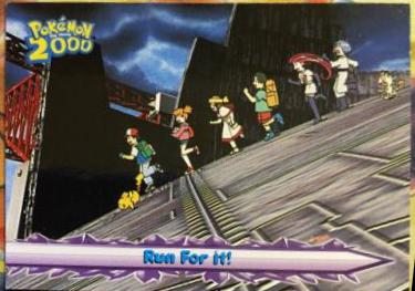 Run For it #41 Pokemon 2000 Topps Movie