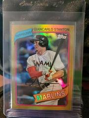 Giancarlo Stanton [Gold] #70 Baseball Cards 2014 Topps Archives Prices