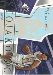 Peja Stojakovic #74 Basketball Cards 2003 Spx Prices
