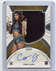 Cora Jade Wrestling Cards 2022 Panini Chronicles WWE Crown Royale Silhouettes Autographs Prices
