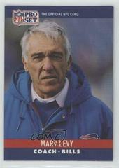 Marv Levy #48 Football Cards 1990 Pro Set FACT Cincinnati Prices