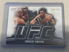Forrest Griffin #FM-FG Ufc Cards 2010 Topps UFC Knockout Fight Mat Relic Prices