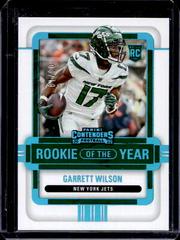 Garrett Wilson [Platinum] #ROY-GWI Football Cards 2022 Panini Contenders Rookie of the Year Prices