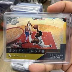 Donovan Mitchell [Gold] #6 Basketball Cards 2021 Panini Contenders Optic Suite Shots Prices