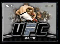 Jon Fitch [Silver] Ufc Cards 2010 Topps UFC Knockout Fight Mat Relic Prices