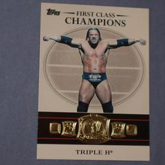 Triple H Wrestling Cards 2012 Topps WWE First Class Champions Prices