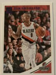 Damian Lillard [Press Proof Purple] #1 Basketball Cards 2018 Panini Donruss Prices
