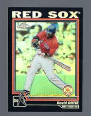 David Ortiz [Refractor] Baseball Cards 2004 Topps Chrome Prices