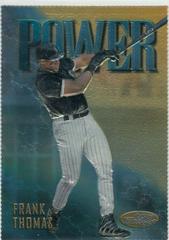 Frank Thomas [Die Cut] #160 Baseball Cards 1997 Finest Embossed Prices