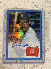 Jim Rice [Blue] Baseball Cards 2023 Topps Archives 1957 Topps Hit Stars Autographs Prices