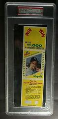 George Brett [Yellow Top, Scratch Off] #3 Baseball Cards 1982 Squirt Panel Prices