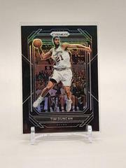 Tim Duncan [Black Gold] #293 Basketball Cards 2022 Panini Prizm Prices