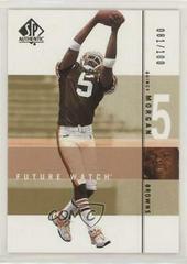 Quincy Morgan [Gold] Football Cards 2001 SP Authentic Prices