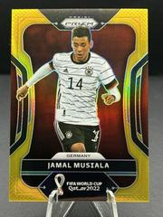 Jamal Musiala [Gold] Soccer Cards 2022 Panini Prizm World Cup Prices