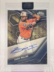 Cedric Mullins [Superfractor] #CBA-CM Baseball Cards 2023 Topps Chrome Black Autographs Prices